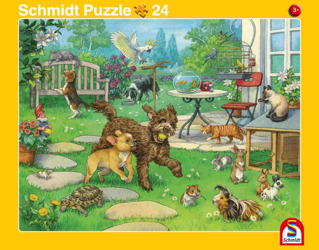 Schmidt Spiele 56811 2erSet RAPU Haustiere /Heimische Tiere Produktbild 