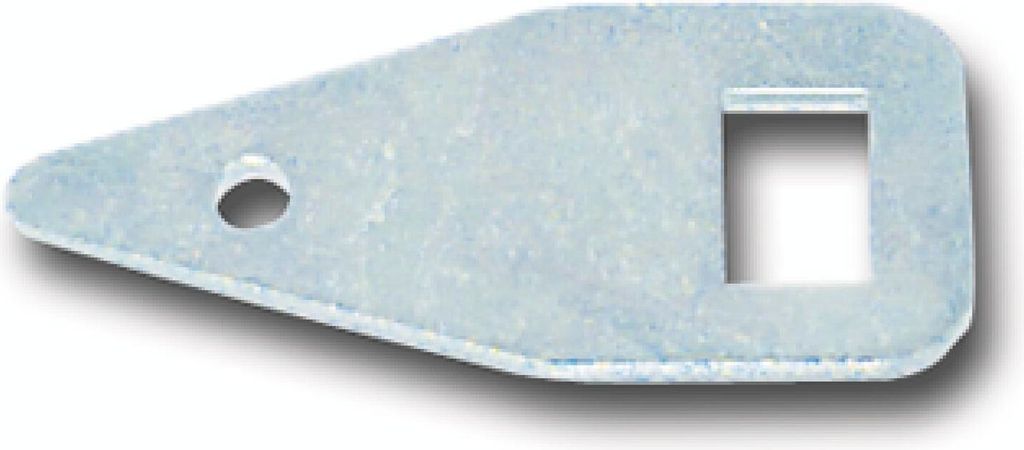 Keile für Einlegstangen, zum Einschlagen, Stahl verzinkt