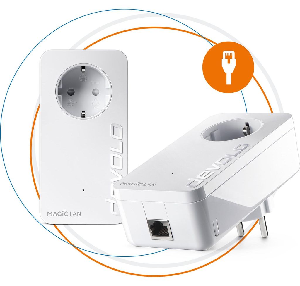 devolo Magic 1 LAN Powerline 1x Gigabitový port LAN 2x Obrázek produktu 
