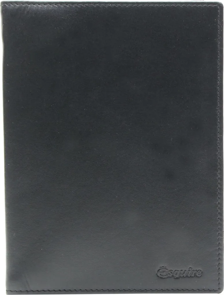 Esquire New Silk Wallet Black | Porta Documenti Sottile in Pelle