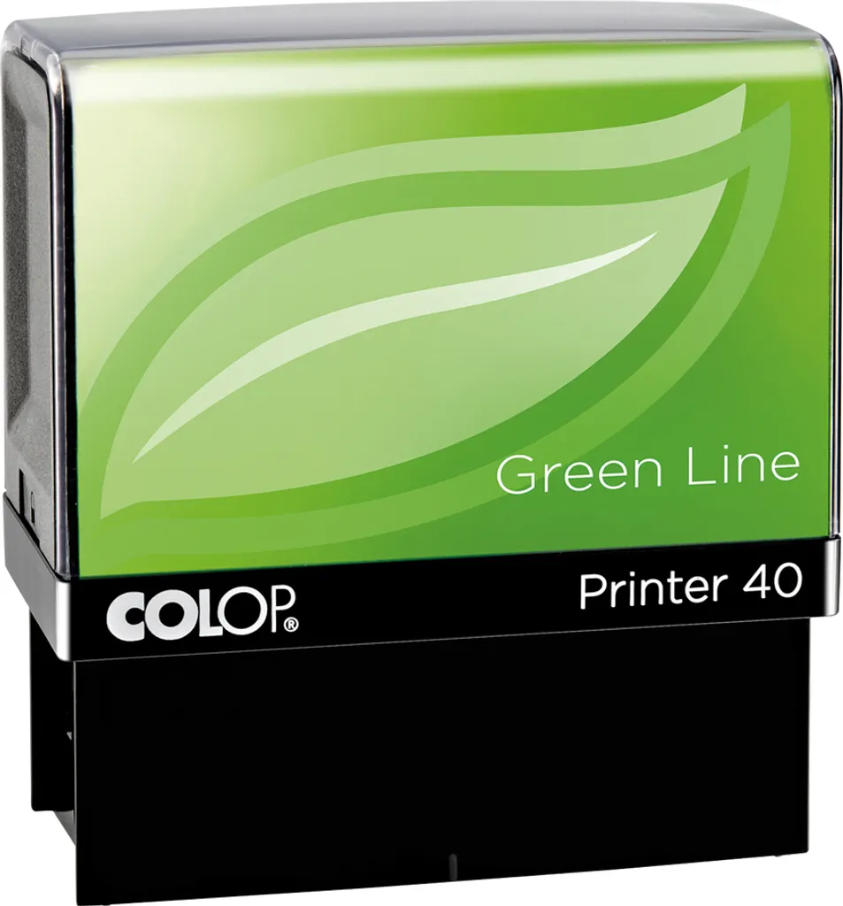 COLOP Printer 40 Green Line Tampon encreur 6 lignes pour Bon d'achat