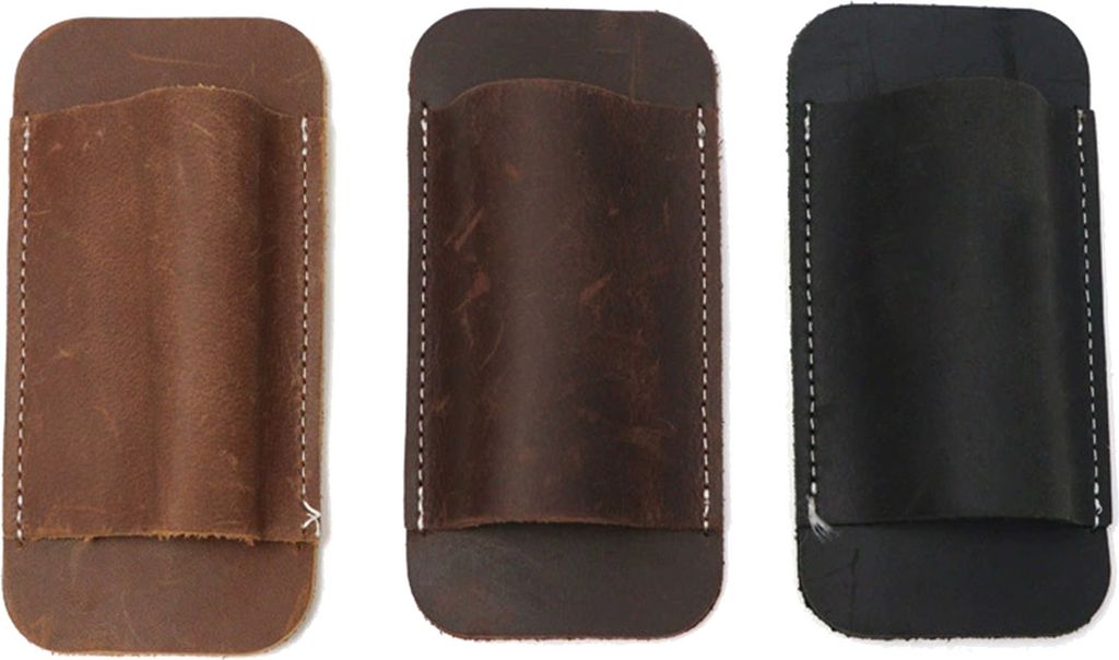 Ledermesserscheide für Herren, EDC-Organizer, Retro-Gürtel, Tragemesserhalter, Taschen-Klappmesserholster, horizontale Scheide für Abenteurergü...