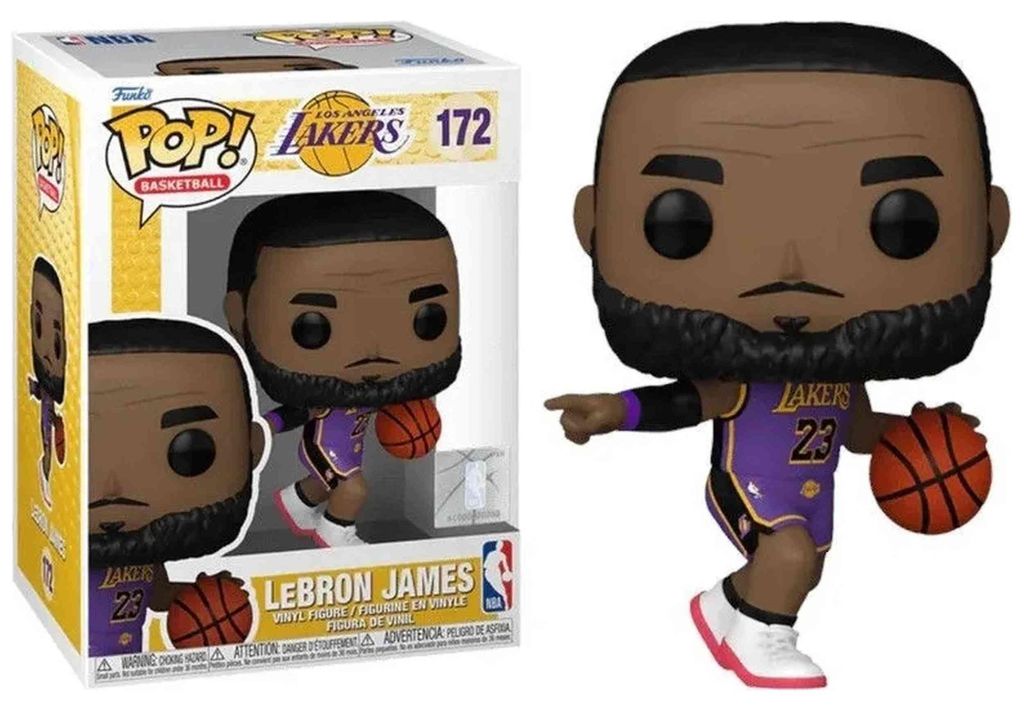 Funko Pop! Lebron James NBA Lakers - Figurka winylowa, Immagine del prodotto 
