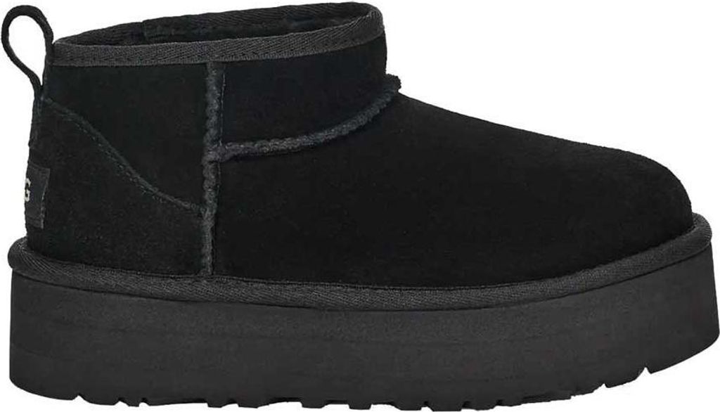 UGG K CLASSIC ULTRA MINI PLATF Schwarz Produktbild 