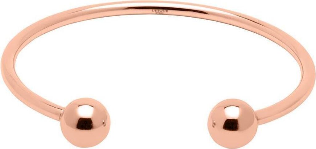 Armreif Edelstahl rosévergoldet