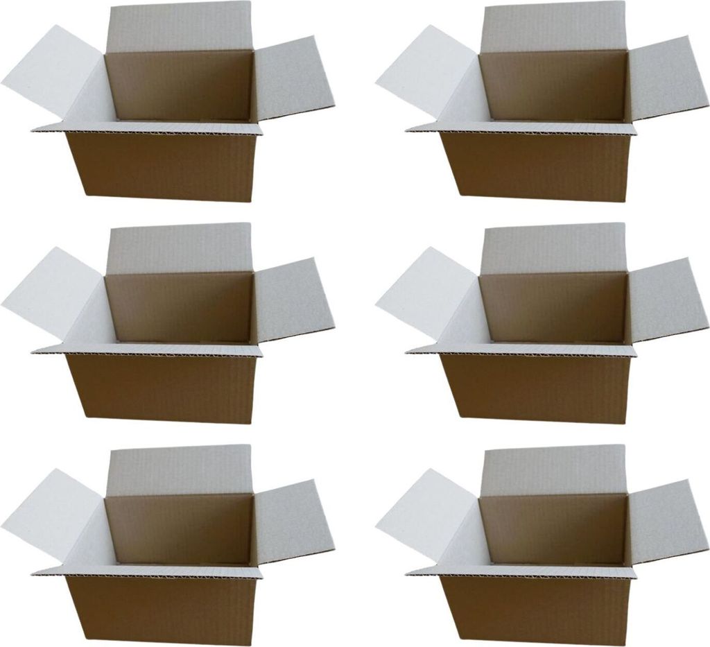 100 kleine Verpackungsboxen 16 x 12 x 11 cm
