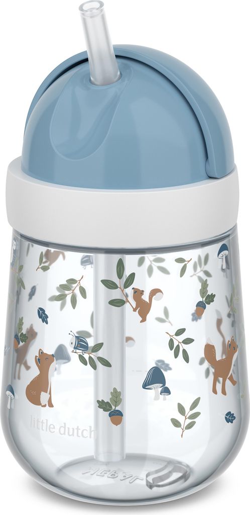 Bicchiere con cannuccia Mepal Mio da 300 ml Little Dutch - Immagine del prodotto 