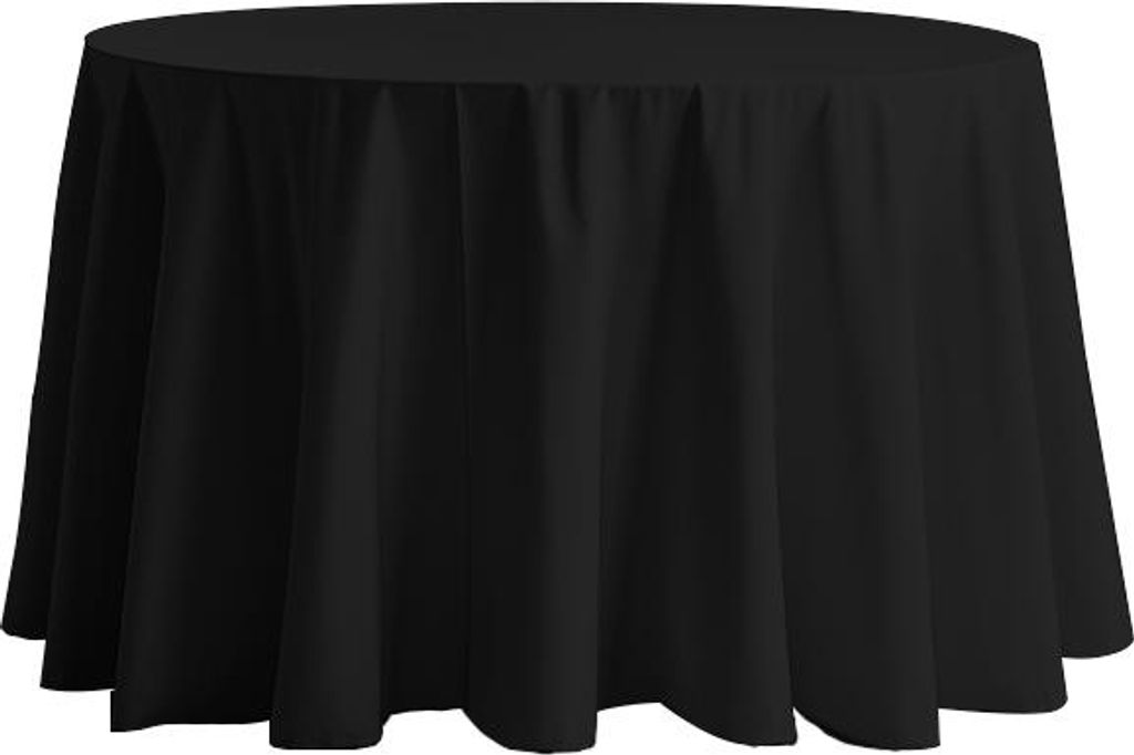 Tovaglia NERO ROUND catering tavolo banchetto 260cm Immagine del prodotto 