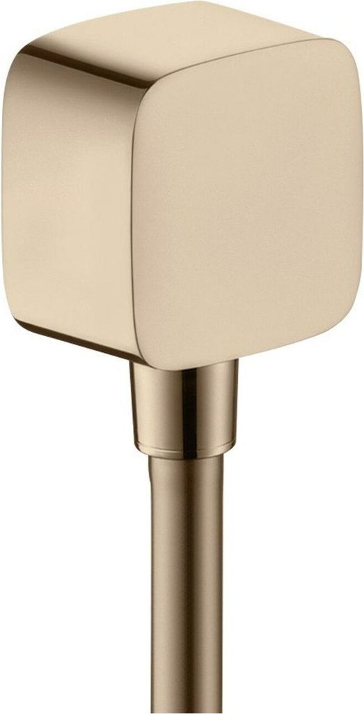 Anschlusswinkel AXOR FixFit Softcube KS m Rückflussv. polished red gold polished red gold