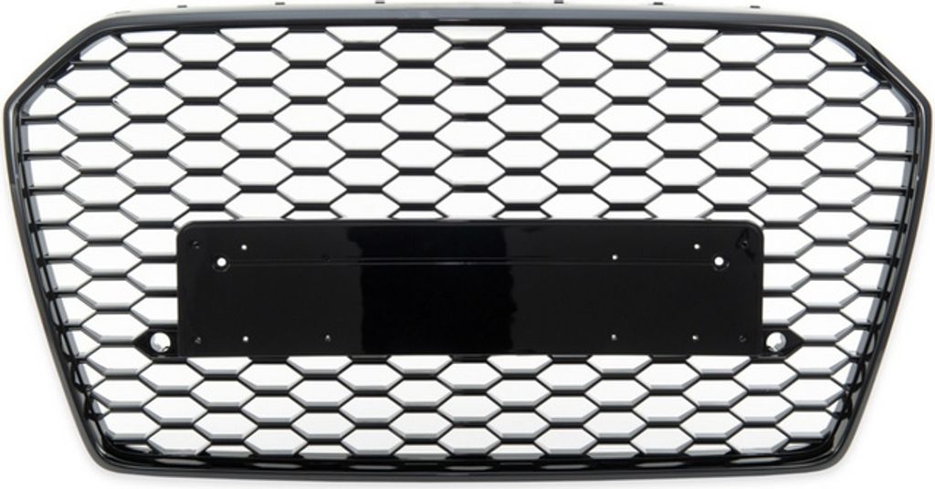 Grill Audi A6 C7 Facelift Gloss Black Zdjęcie produktu 