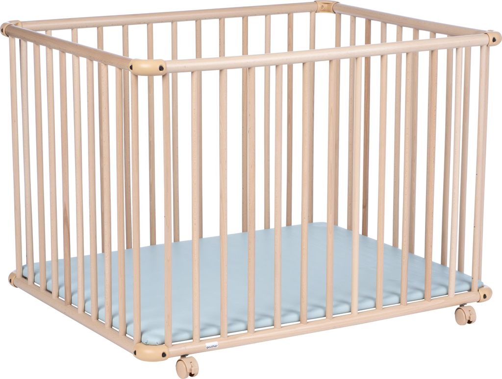 GEUTHER Laufgitter Belami Plus in Natur | 97x97 cm | Mobil Produktbild 