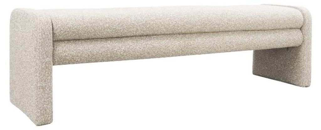 Bronx71 Esszimmerbank Neil Bouclé taupe 160 cm