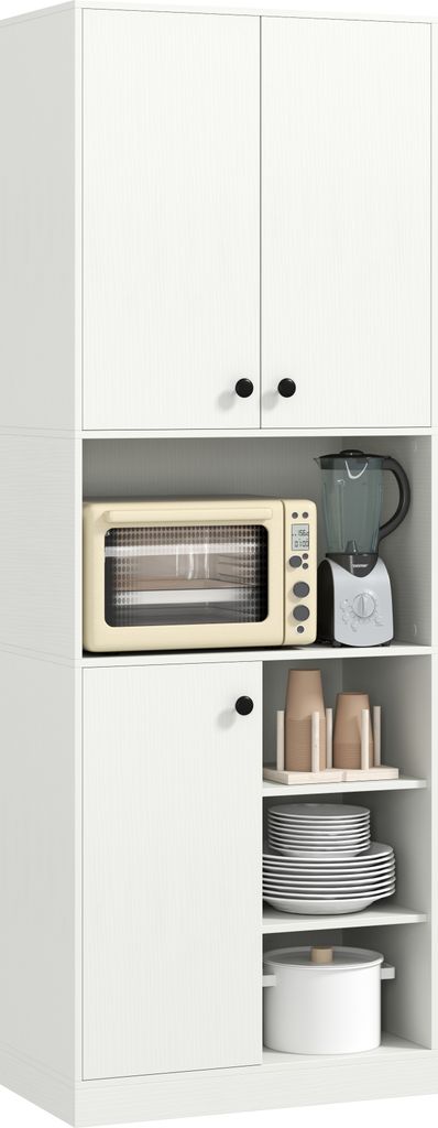 Kuchyňská skříňka COSTWAY 166 cm, bufetová skříňka se 3 Obrázek produktu 1