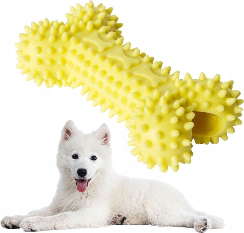 Hund Leckerli Spielzeug kauen TPR Pastell Würfel Igel mit Tabs