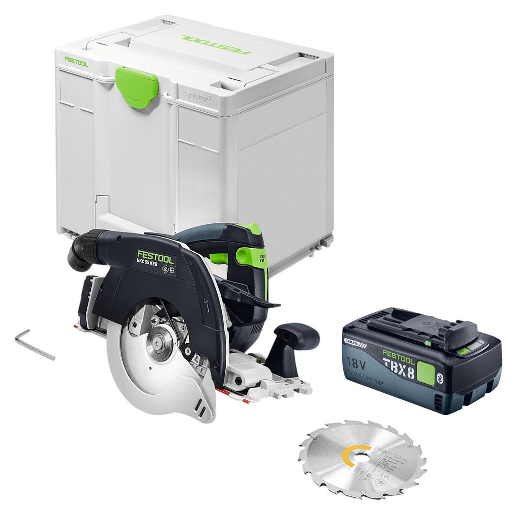 Scie circulaire sans fil Festool HKC 55 KEB-Basic 18 V 160 Image du produit 