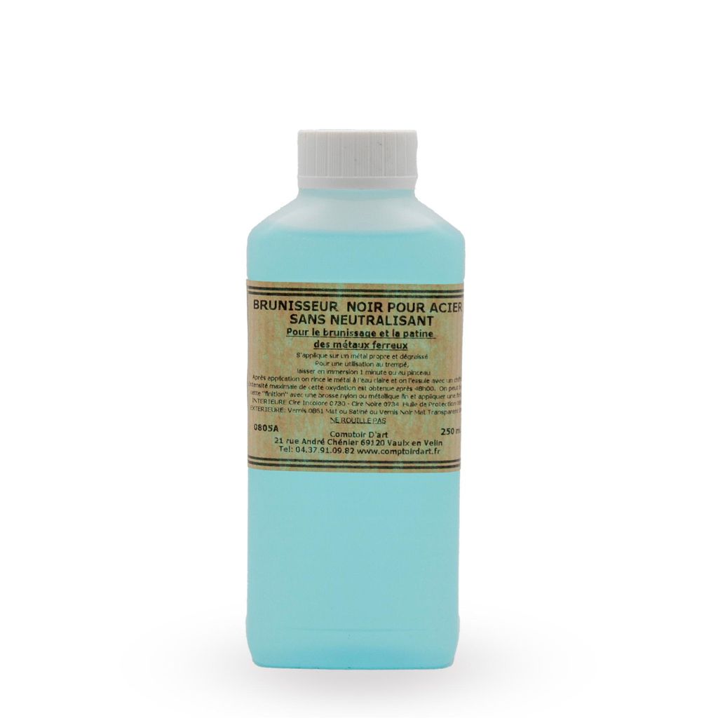 Comptoir d'Art - Brunisseur Noir (0805A) Pour Acier Sans Image du produit 