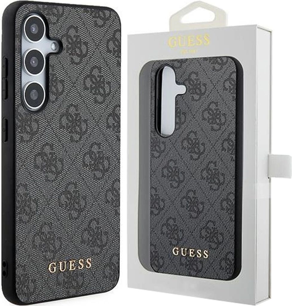 Guess, Schutzhülle für Galaxy A35 5G mit 4G Muster, Grau Produktbild 