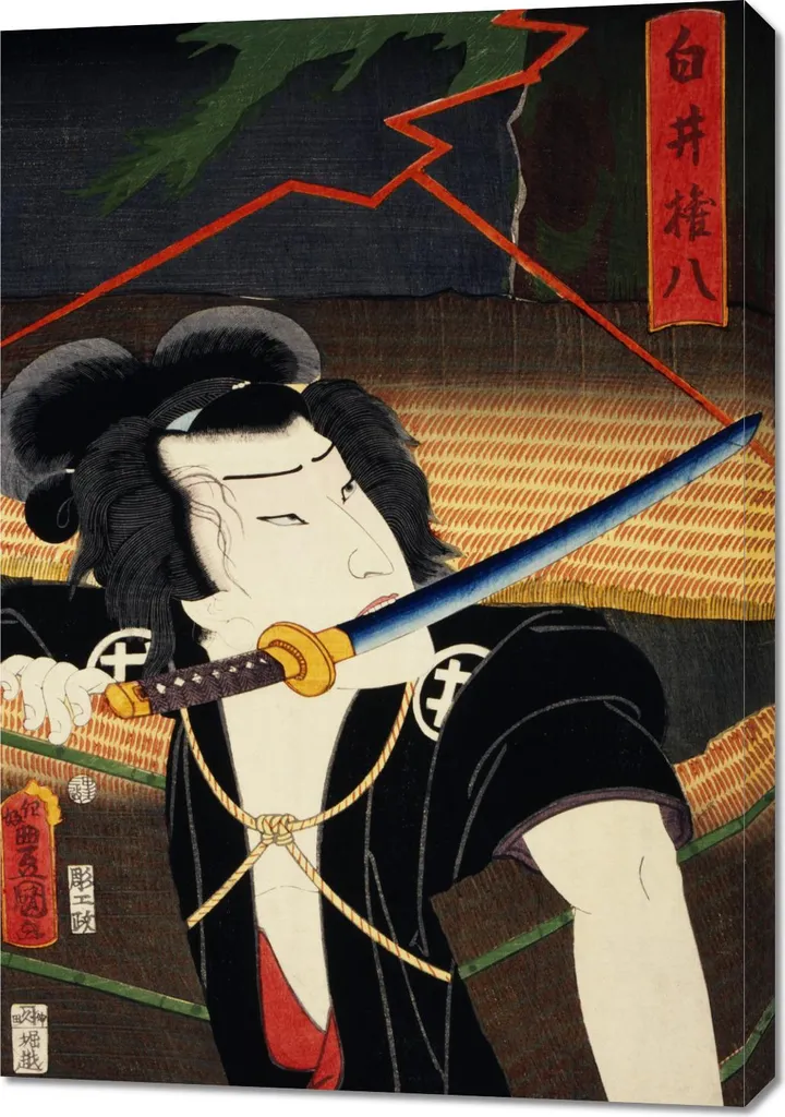 Habillez vos murs avec l'Affiche Japonaise Kunichika 70x100 cm Vintage