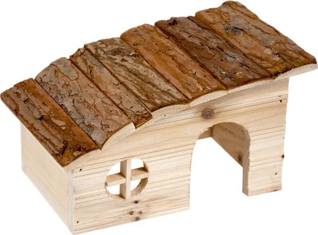 Duvoplus Kleintierhaus mit Schrägdach - 20 x 13 x 12cm