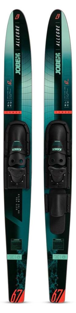 Jobe Allegre 59 Combo Wasserski Ski Paarski 150cm green