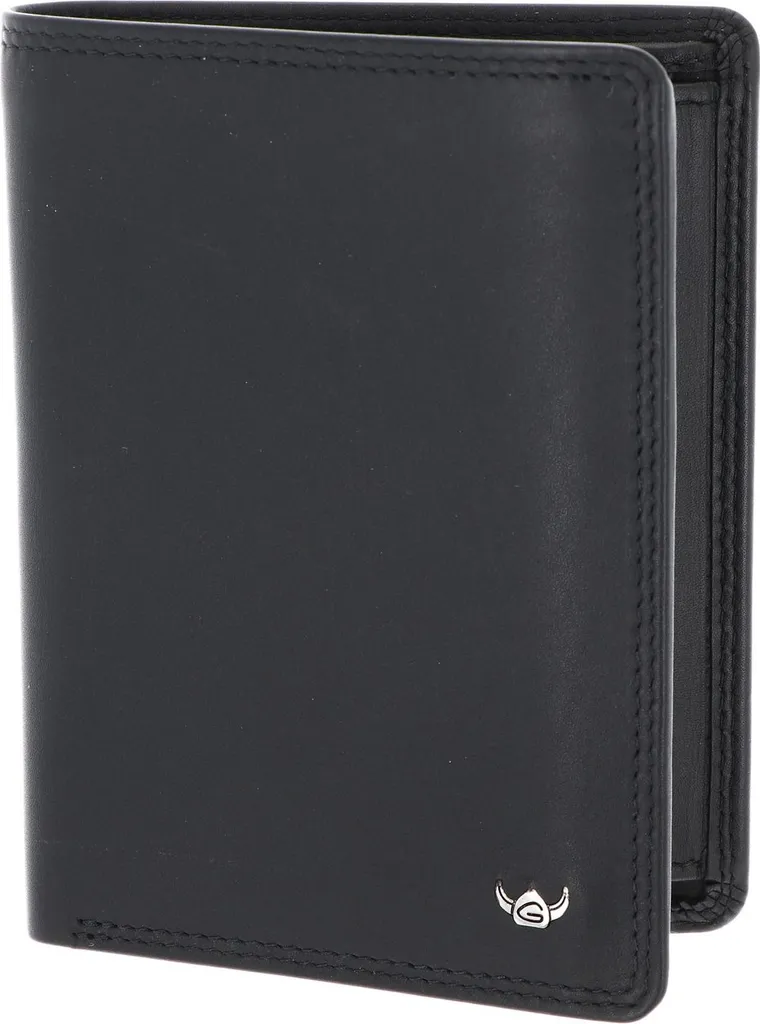 Golden Head Pelle portafoglio Polo RFID Protect Kombischeintasche 1286 Black nero