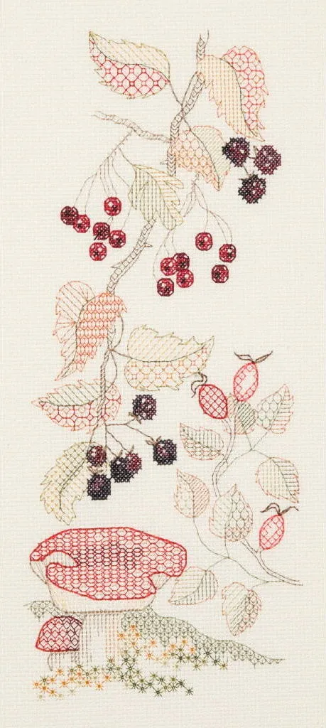 Bothy Threads Autumn Panel DWSP03 - Ricamo Punto Croce Contato