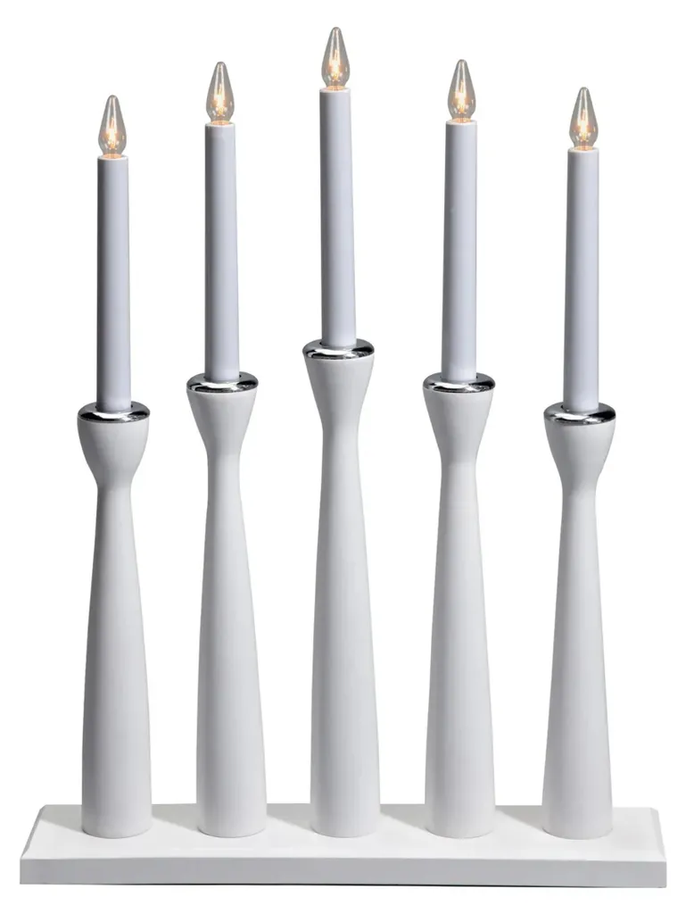 Lampe de chevet blanche MÅSESKÄR Markslojd pour lecture en chambre
