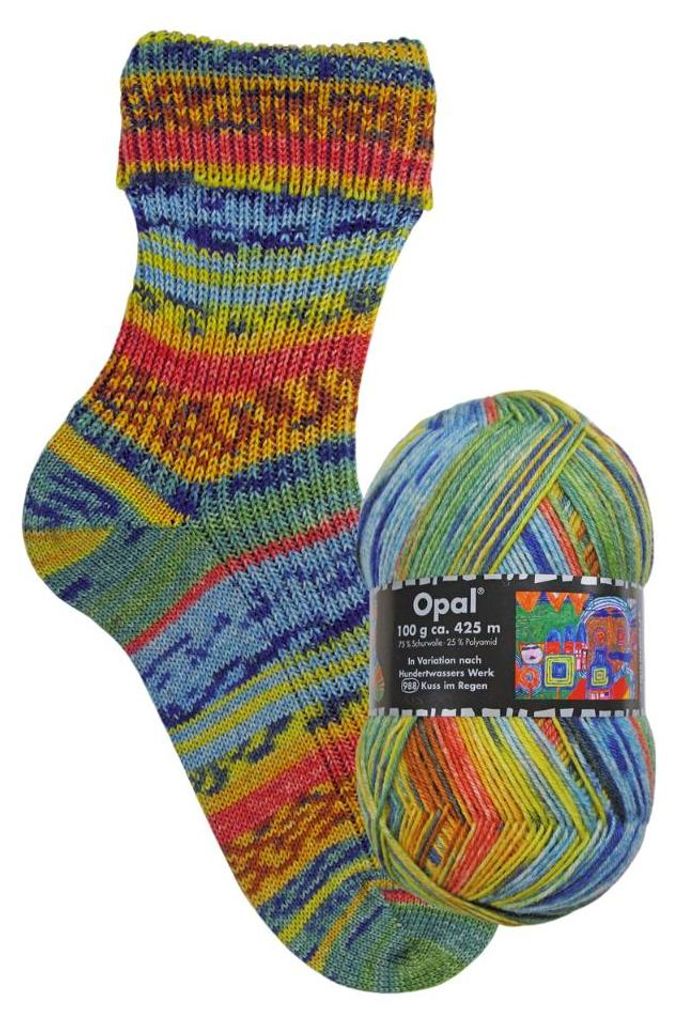 Opal In Variation nach Hundertwasser Werken 100 g Pullover- Produktbild 