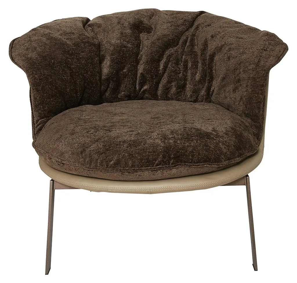 Fauteuil de Lecture Bob en Chenille - Coin Détente et Repos Salon