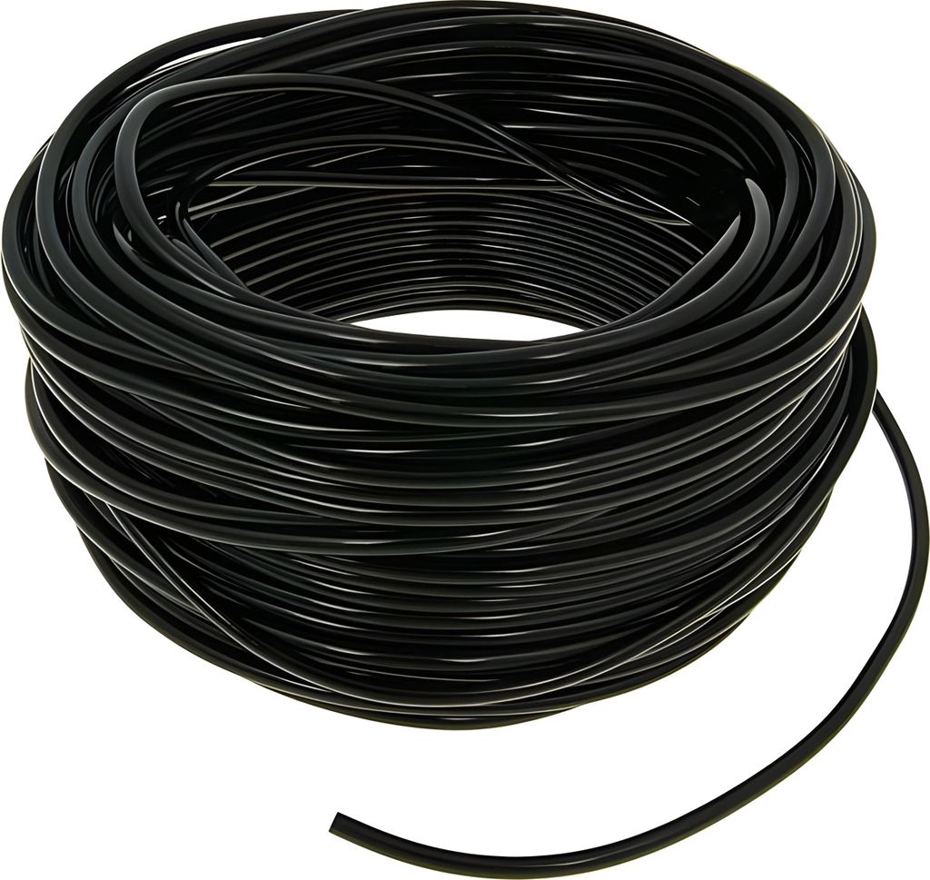 Vicma Ölleitung / Unterdruckschlauch CR Ölschlauch, schwarz 50m Rolle - 2,5x5mm