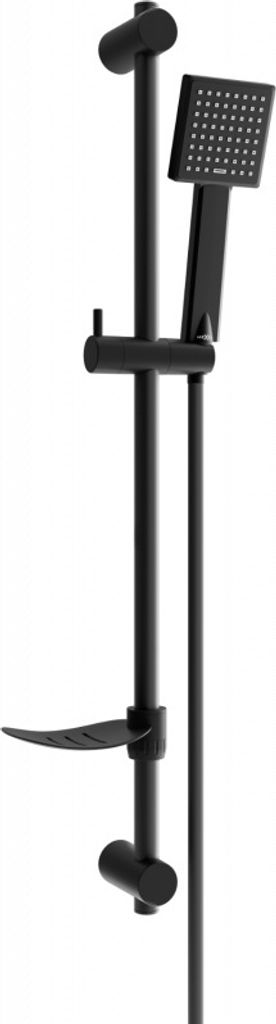 Mexen DF45 Schiebe-Dusch-Set, Schwarz - 785454582-70
