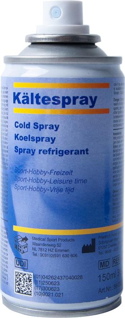 MC24 Kältespray, Eisspray, krampflösend, schmerzlindernd, 150 ml Dose
