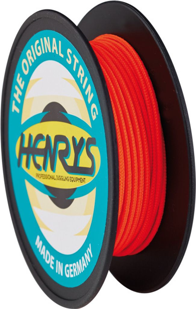 Diabolo Schnur, 10 m-Rolle, Rot