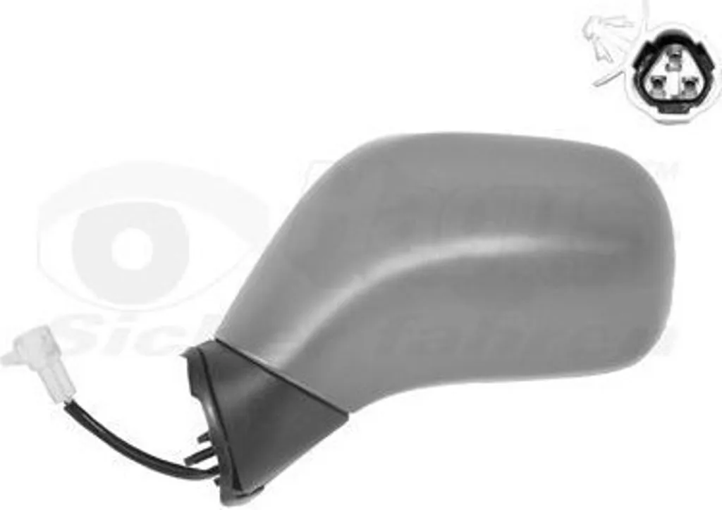 Rétroviseur extérieur VAN Wezel HAGUS 3701815 adaptable sur Opel