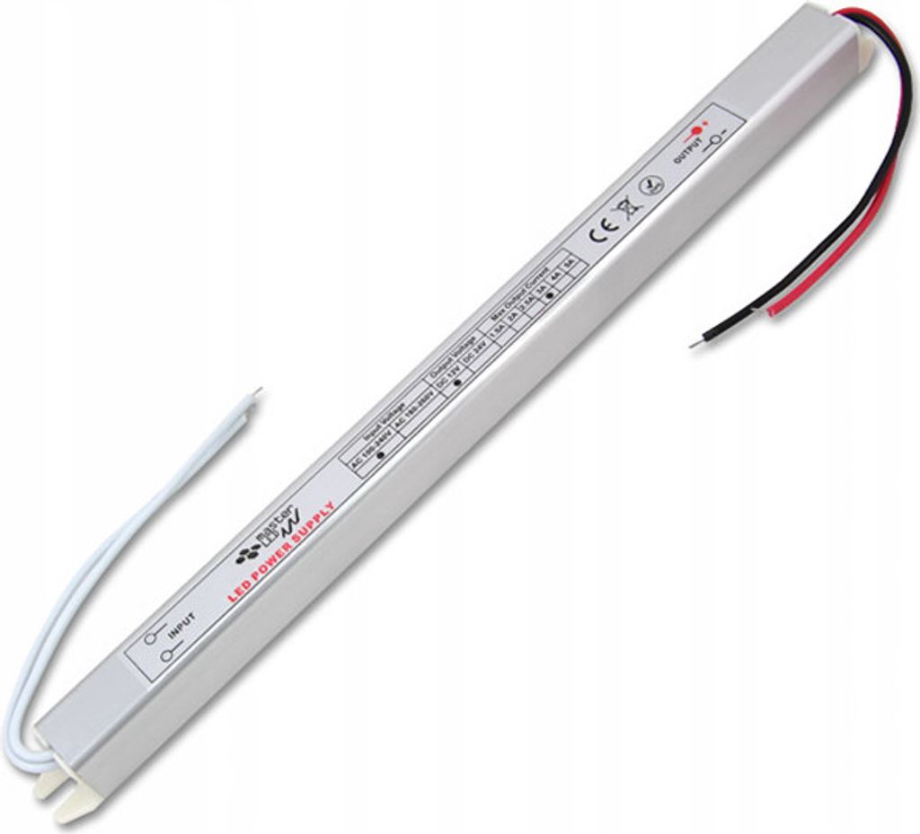 LED Trafo Ultra Slim Netzteil 36W IP20 Produktbild 