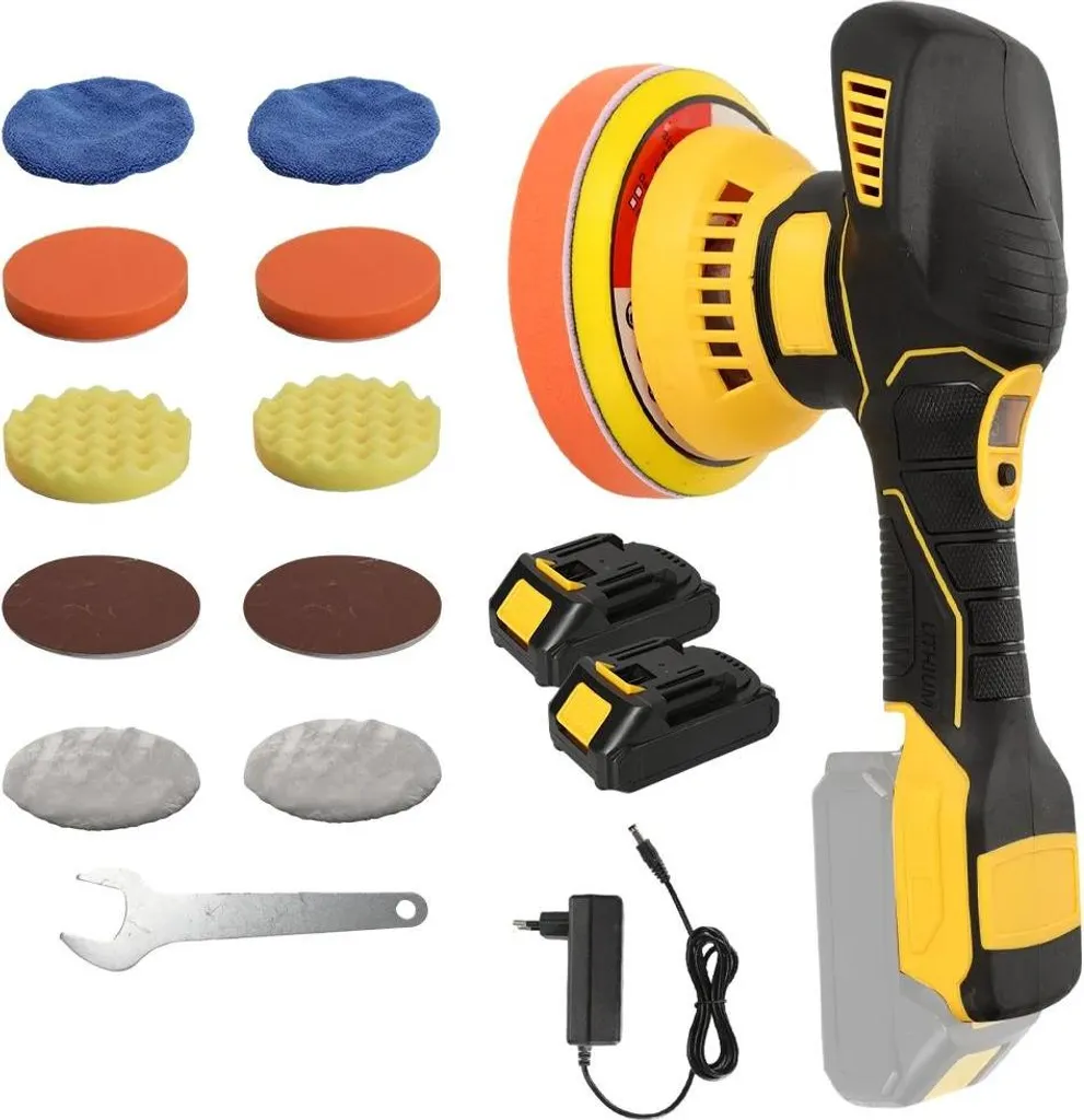 Kit polisseuse pour rénover et cirer votre voiture sans effort