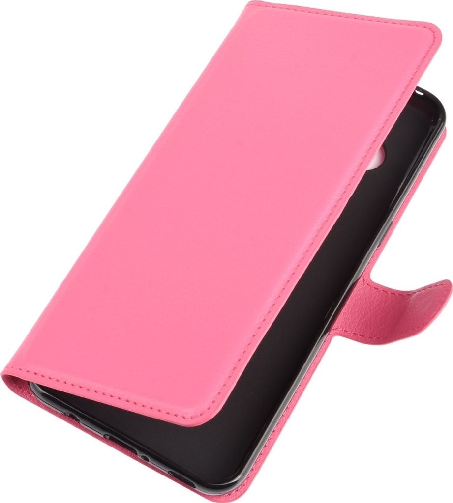 Mobigear Classic LG V60 ThinQ Hülle Klapphülle Geldbörse - Magenta