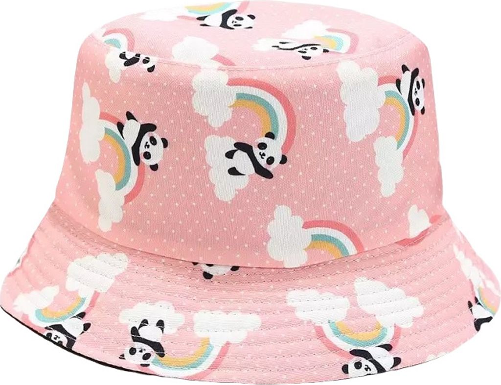 Stylischer Rosa Panda Hut für jeden Anlass - Uni KP22482