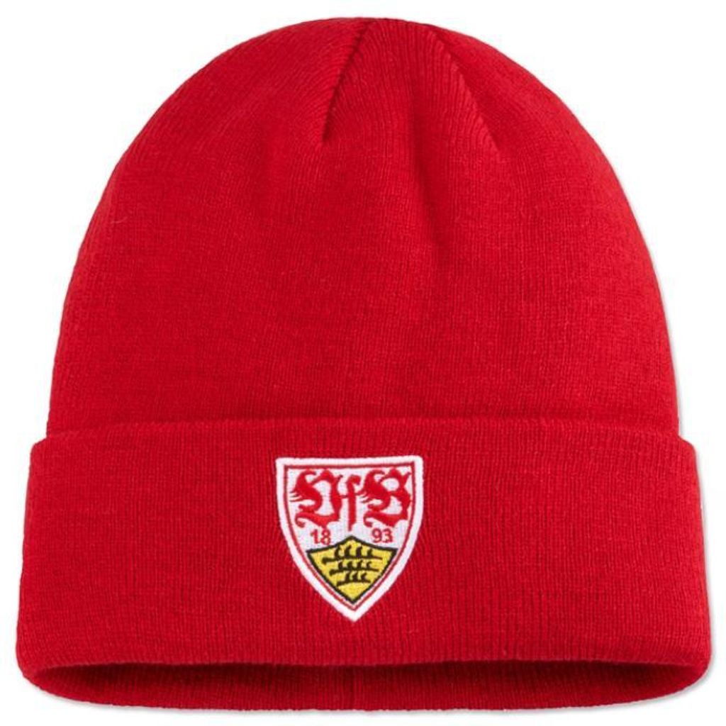 VfB Stuttgart Beanie Wappen rot