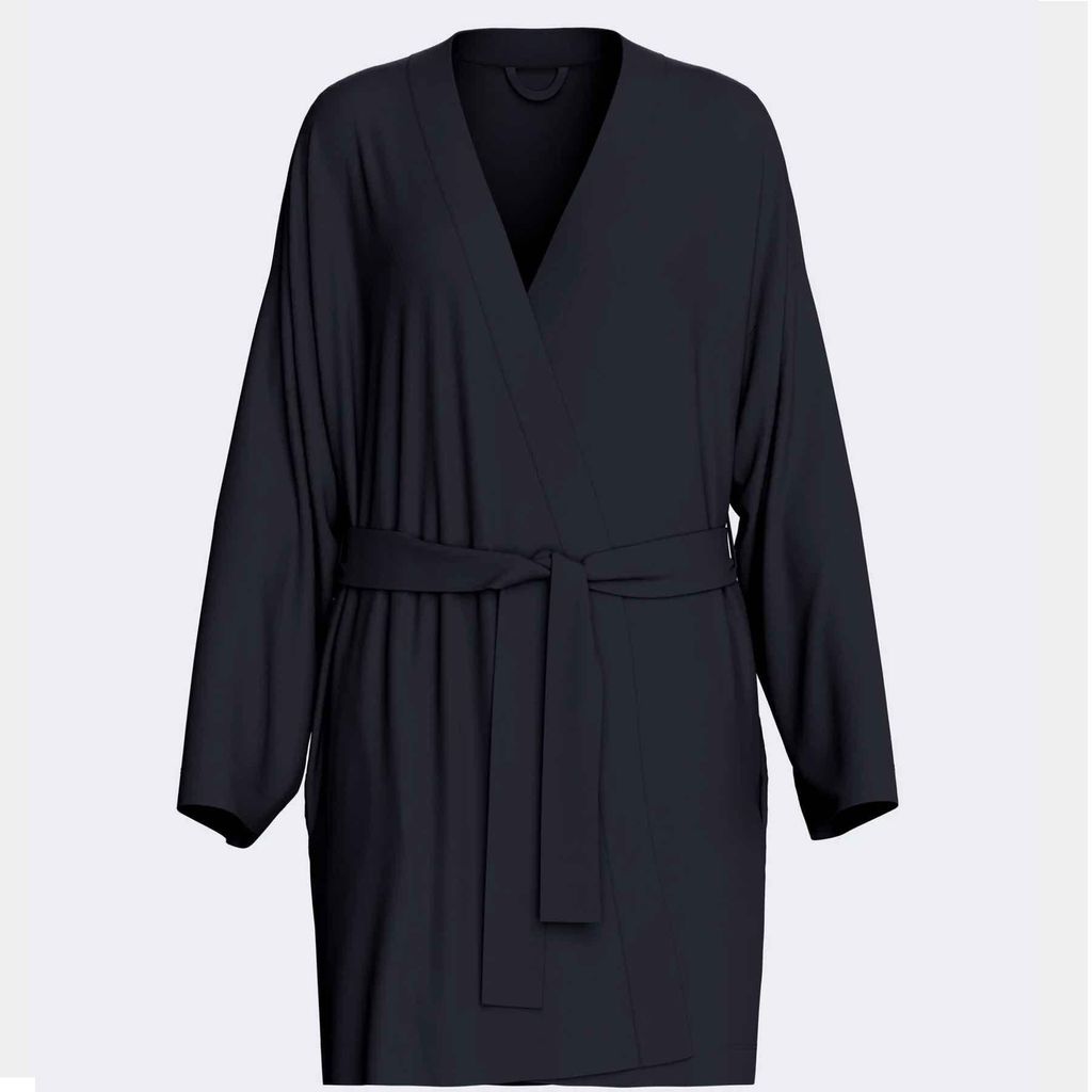 Für Kinder, Kimono Bademantel - S/M - Marineblau | by Impetus