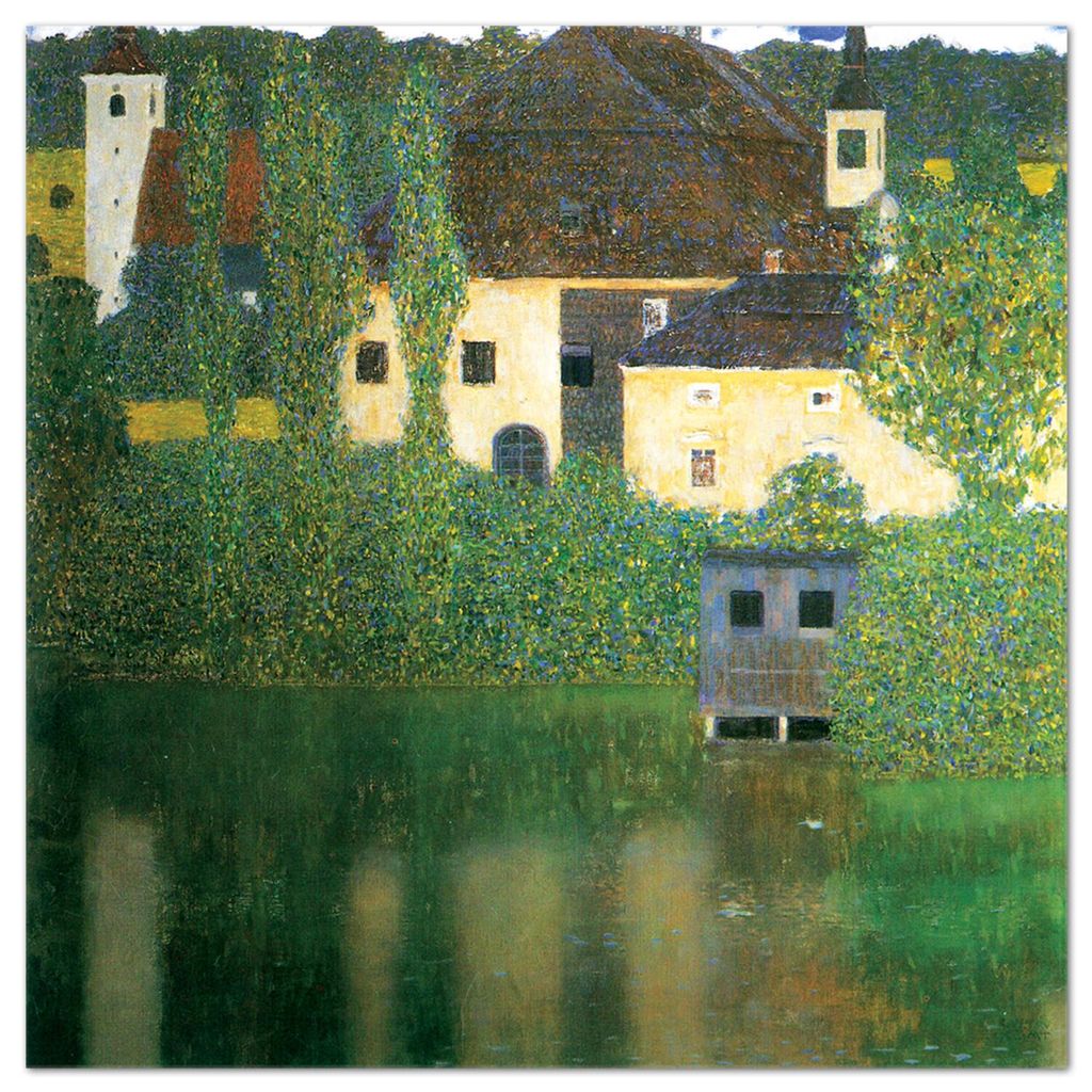 Giallobus - Kammerburg 1 - Gustav Klimt - 100L x 100B cm - Bild - Acrylglas