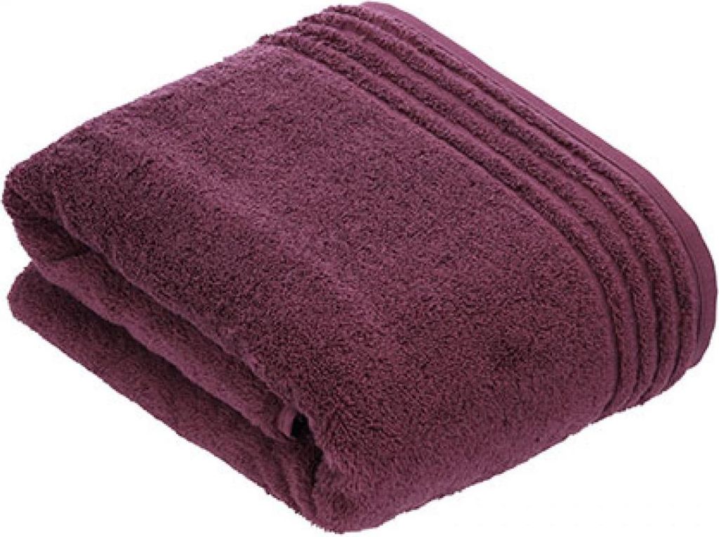 Vossen 116054 | Vienna Style Supersoft Badetuch / 100 x 150 cm - Farbe: Hibiscus - Größe: 100 x 150 cm