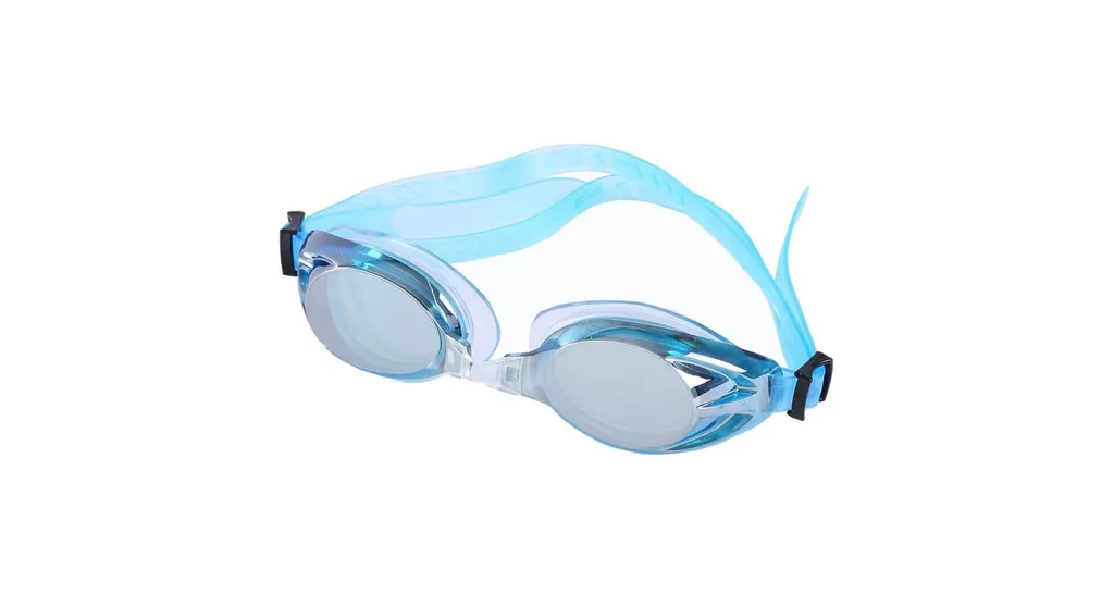 Lunettes de Natation Olib Bleu Clair avec Joint Silicone Doux Pack x2