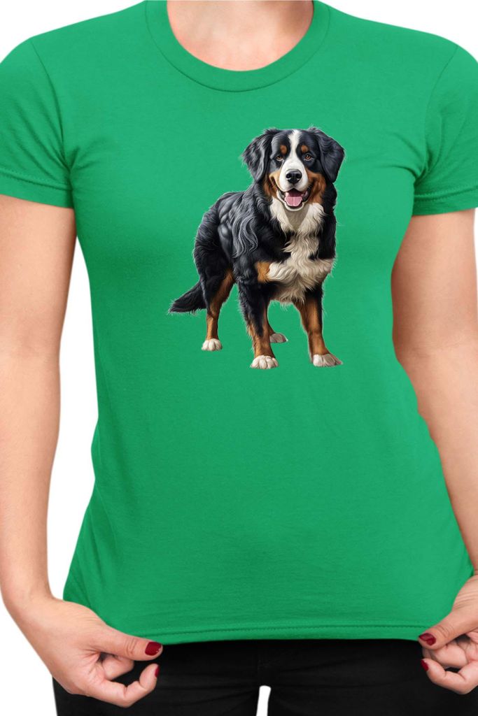 Damen T-Shirt Dogs Breeds Weimaraner Dog Breed 007, Lady 2XL / Grün