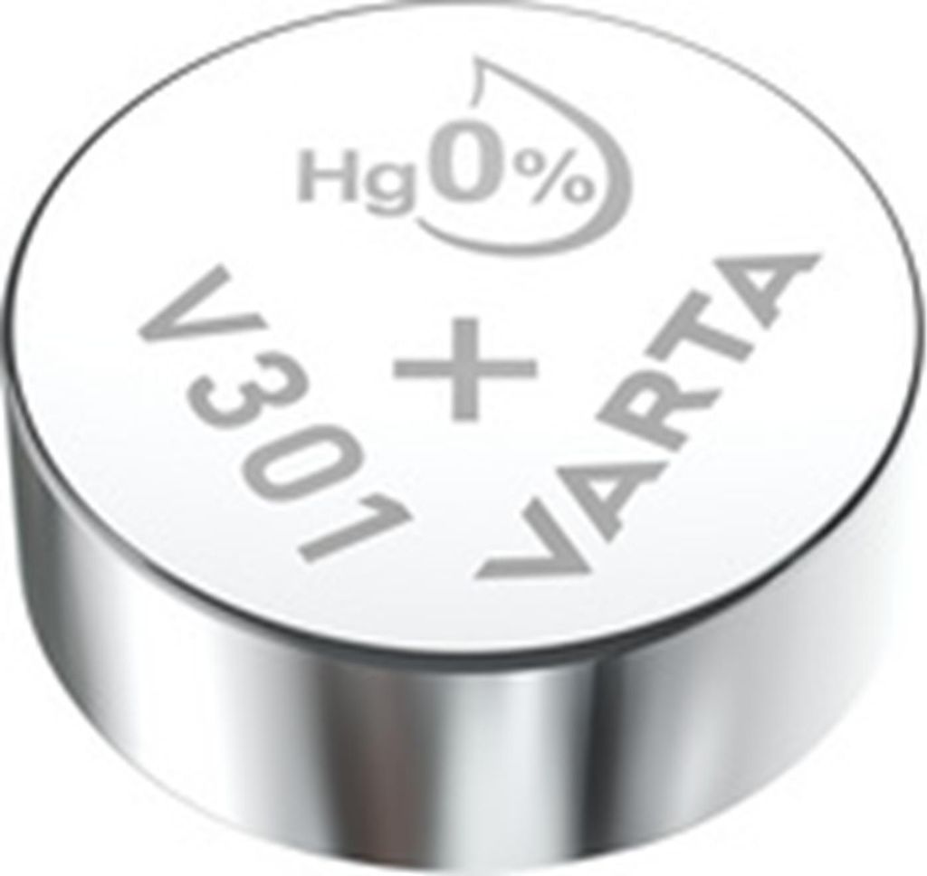 Varta knoopcel batterij, zilveroxide, V344/SR42, verpakking Productafbeelding 