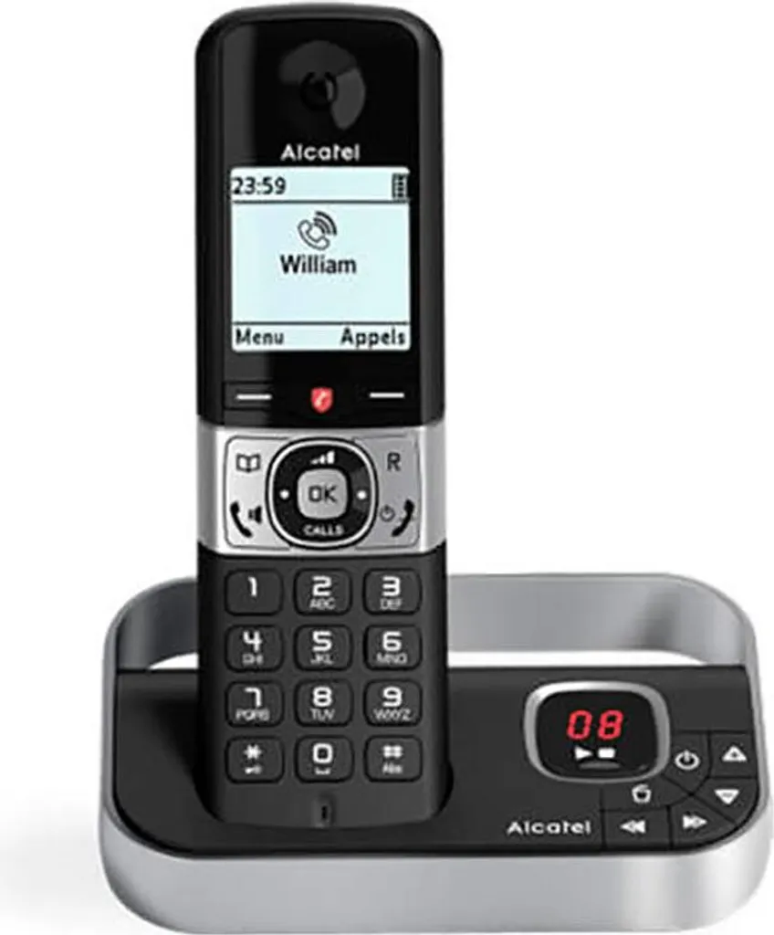 Alcatel F890 Téléphone avec Blocage d'Appels et Mode Mains-Libres