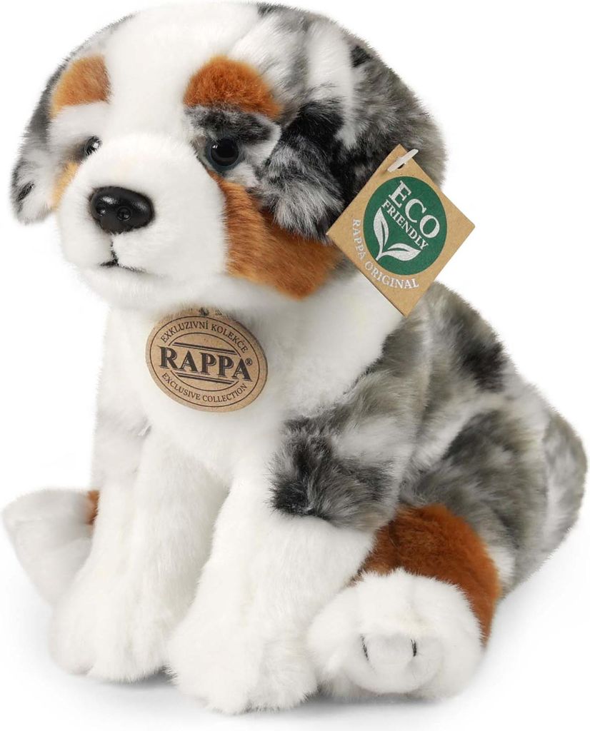 Peluche chien berger australien 23 cm ECO-FRIENDLY Image du produit 