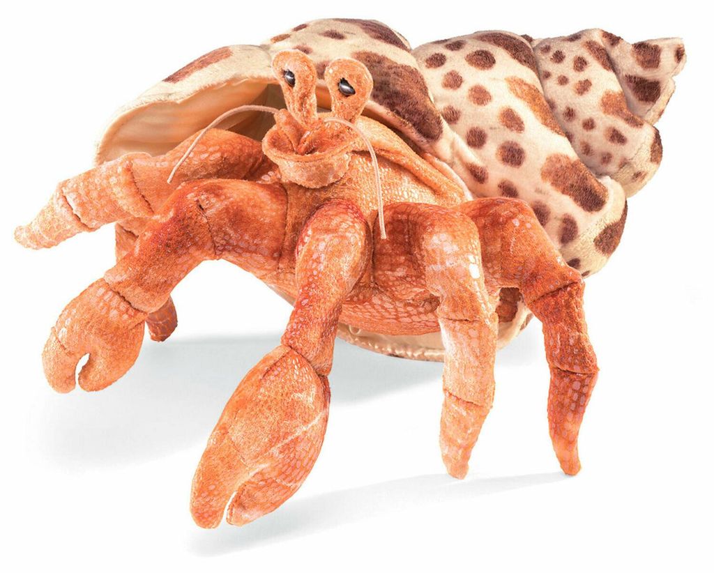 Folkmanis Hermit Crab, Fingerpuppe, Tier, 1 Stück(e) Produktbild 
