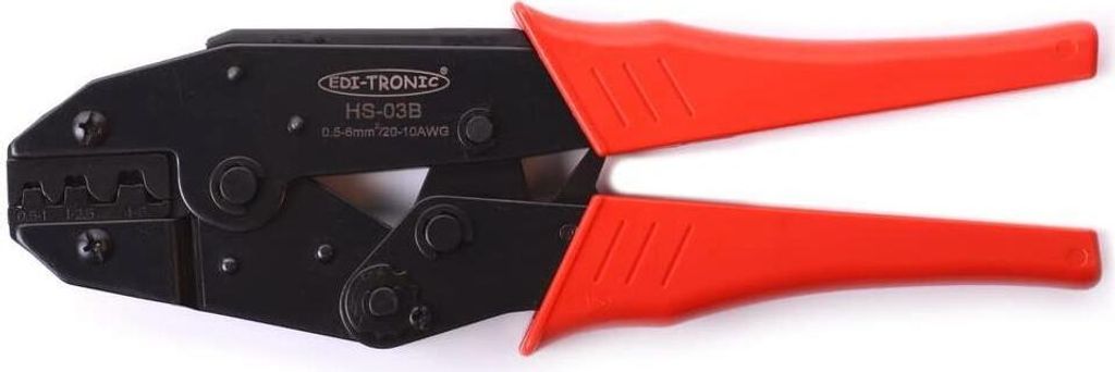 Crimpzange für offene nicht isolierte Kabelschuhe HS03B 503021