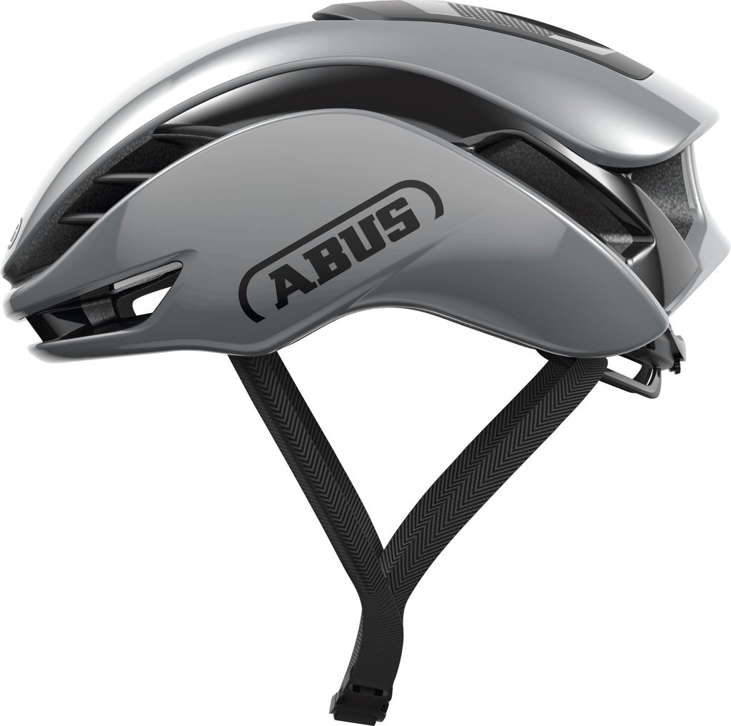 ABUS Rennradhelm GameChanger 2.0 - High Performance Aerohelm mit optimierter Aerodynamik und Belüftung - für Damen und Herren - Grau, Größe M (...
